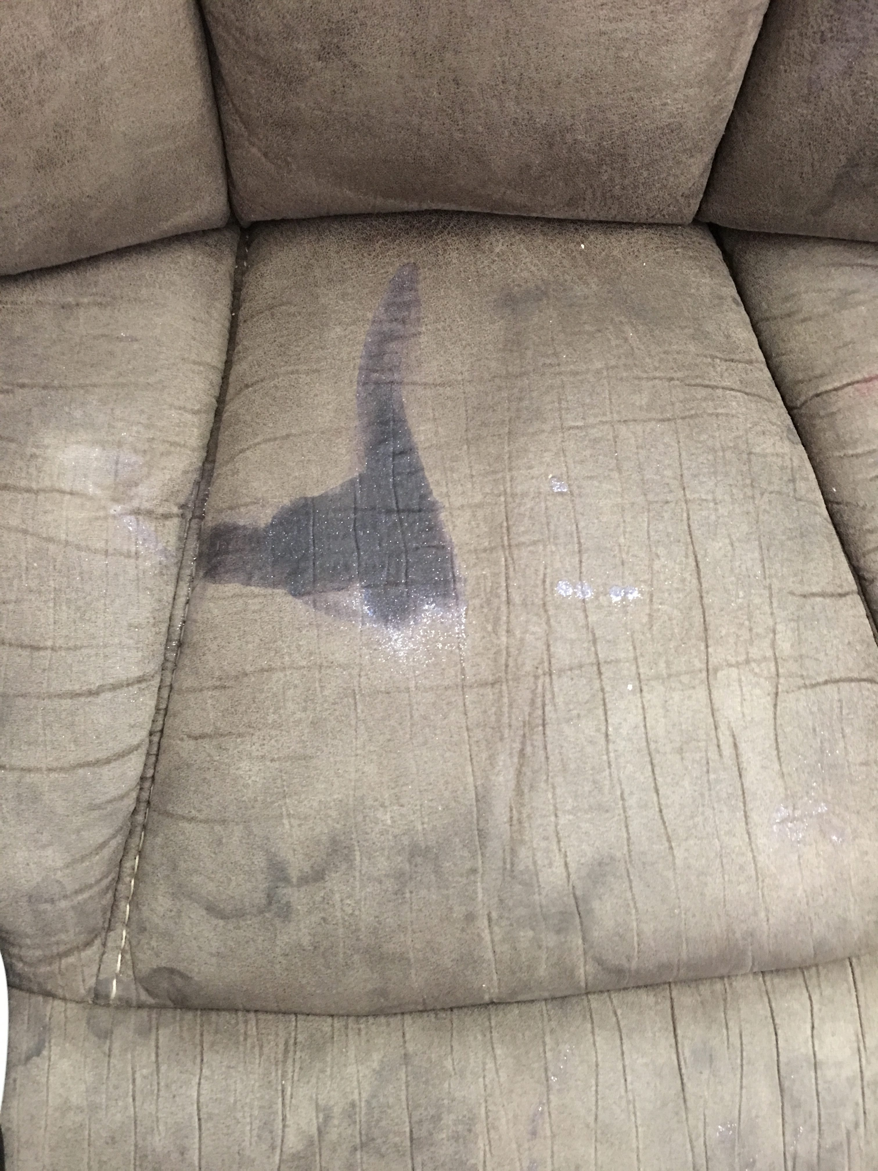 Upholstery Cleaning – Before